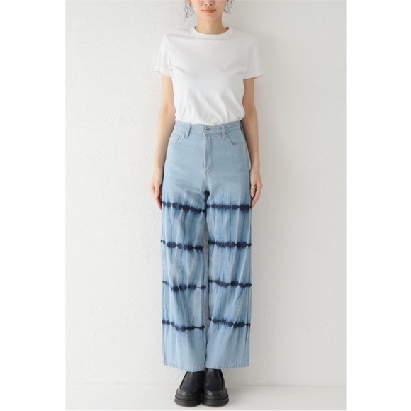 Mandinga tie wide wide leg straight jeans rio size 2XL new - Picture 1 of 9